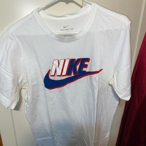 White Nike Tee